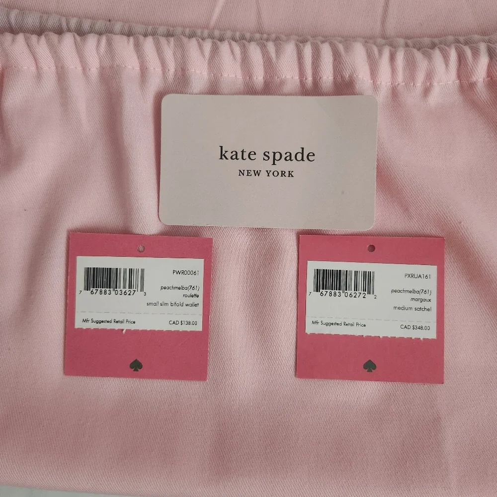 KATE SPADE Margaux Medium Satchel and Slim Bifold Wallet - Picture 7 of 8